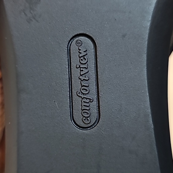 Comfortview Adele Sling Sandals Black 11WW - Picture 6 of 8